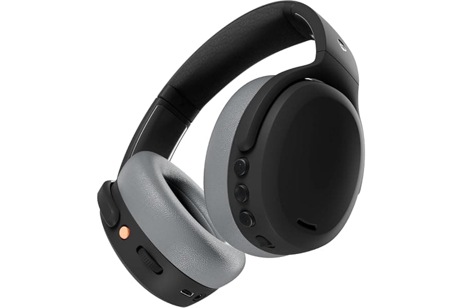 Wireless Over-Ear Headphones with Active Noise Cancelling