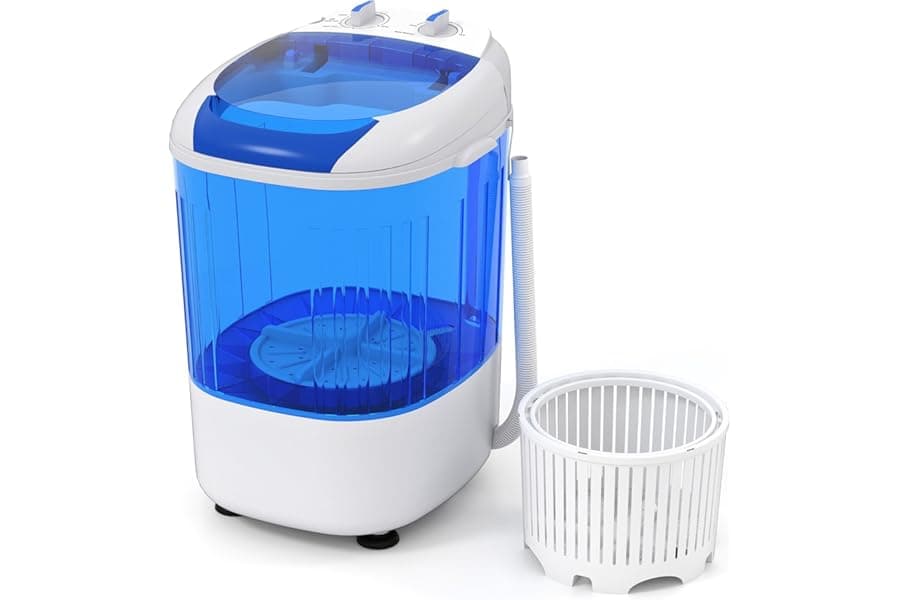 Compact Washer & Spin Dryer Combo for Dorms