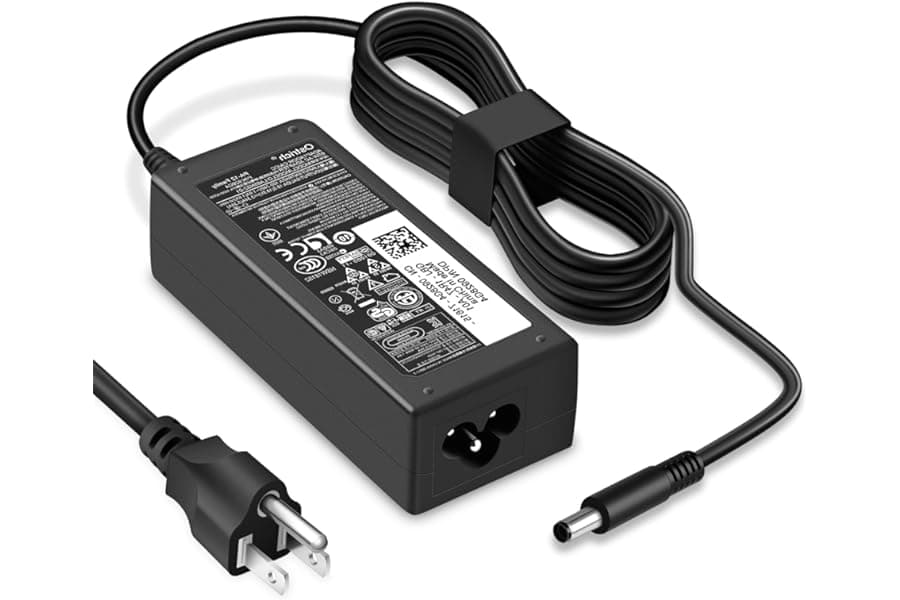 Dell Compatible 65W 45W Laptop Charger Round Tip