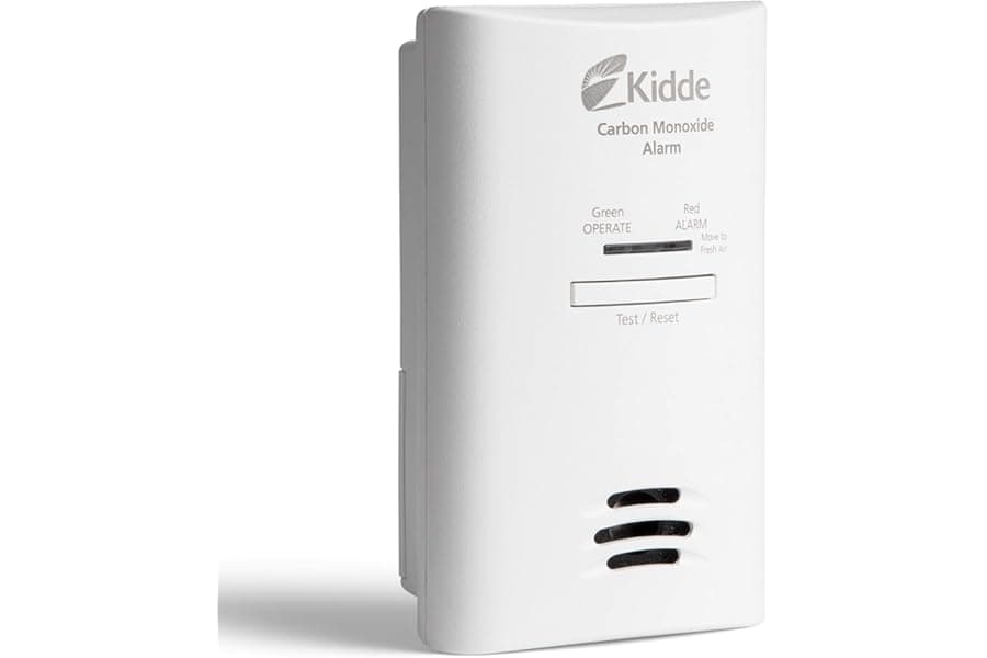 Plug-in Carbon Monoxide Detector with Battery Backup