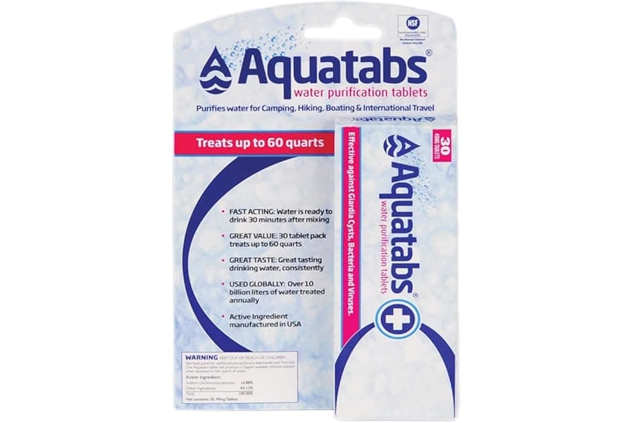 Best EPA Water Purification Emergency Tablets 2026