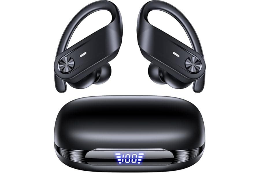 80-Hour Hybrid ANC Earbuds for Work & Travel