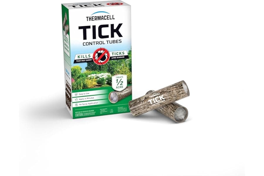 Natural Tick Control Tubes for Outdoor Spaces