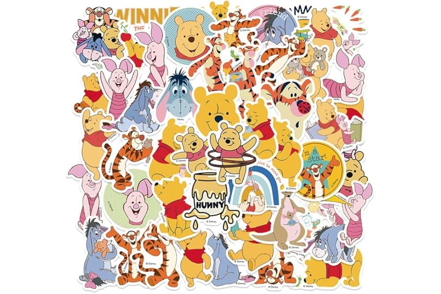 Best Pooh Bear Stickers Water Bottle - Top Picks for 2026