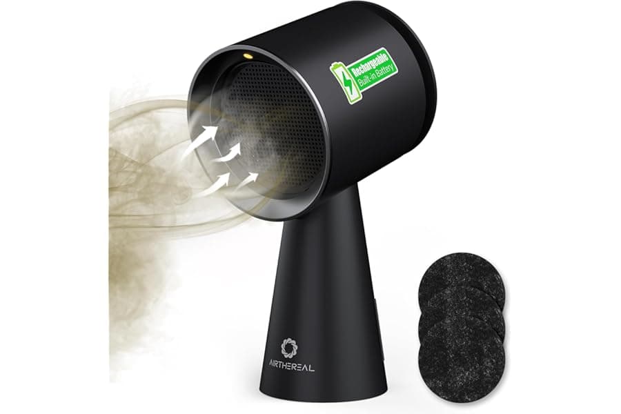 Rechargeable Portable Range Hood - Battery Kitchen Exhaust Fan