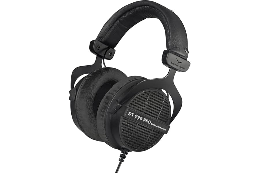 Professional Studio Headphones for Audiophile Mixing