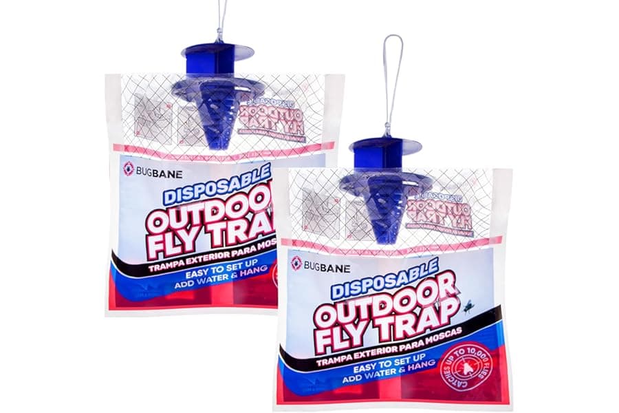 Best Non-Toxic Outdoor Fly Trap Bags for Patios & Yards
