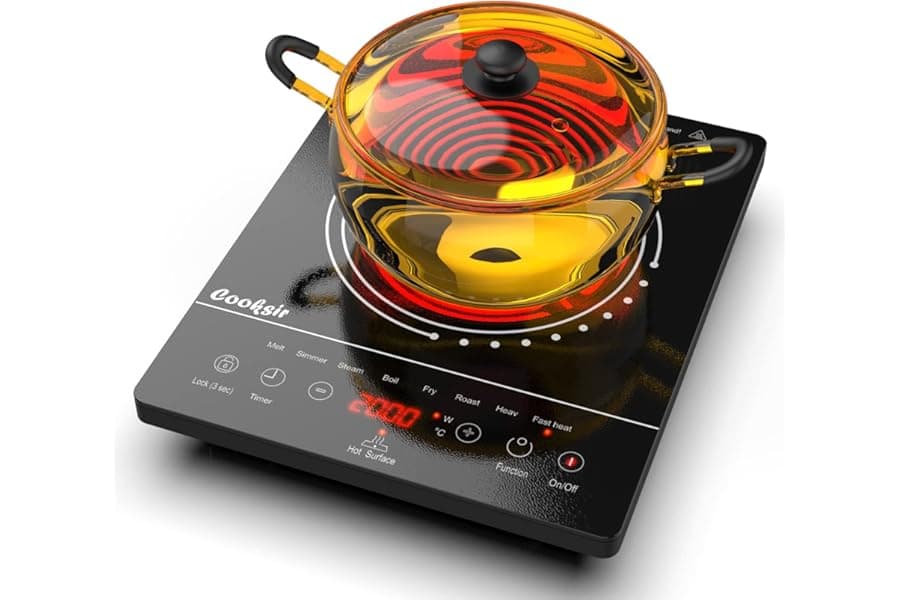 Best Single Burner Electric Cooktop for Portable Cooking