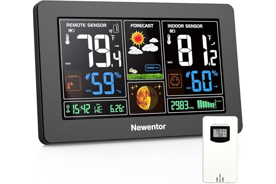 Best Newentor Weather Station Wireless Indoor Outdoor Thermometer - Top Picks for 2026