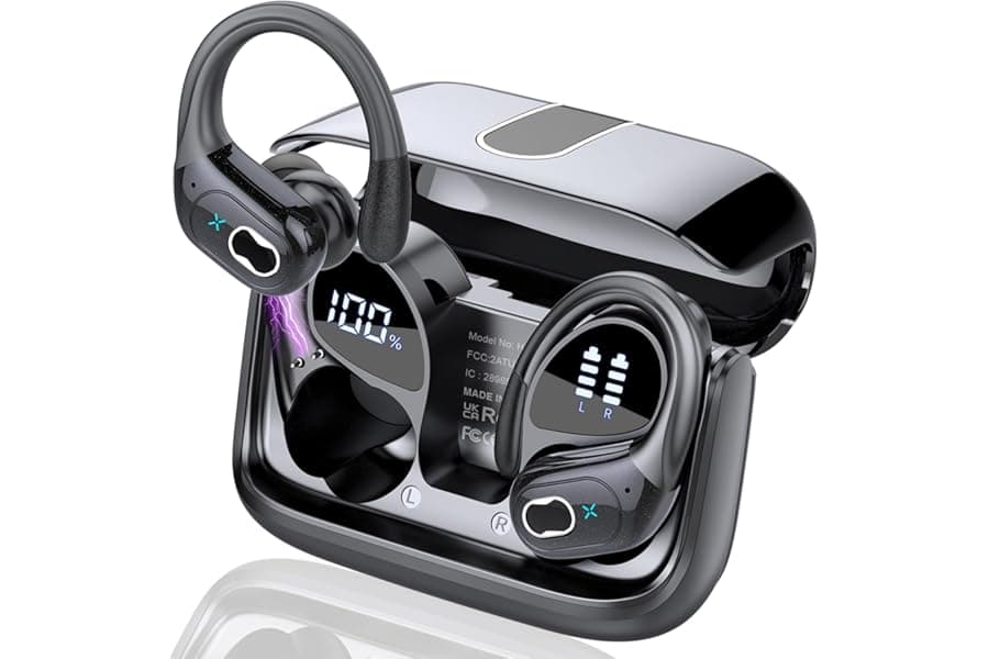 Premium Wireless Earbuds 75hrs Battery IPX7 Noise Cancel