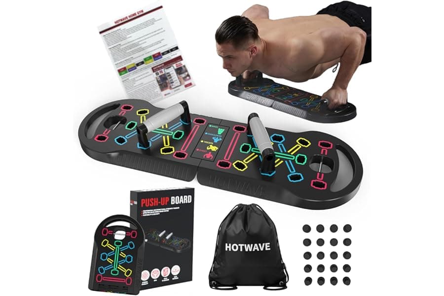 Push Up Board 20-in-1 Foldable Fitness Equipment