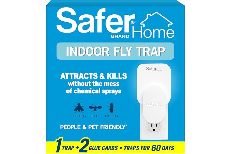 Best Safer Home Indoor Plug-In Fly Trap - Sh502 - Effective Fruit Fly Traps For Indoors - Top Picks for 2026