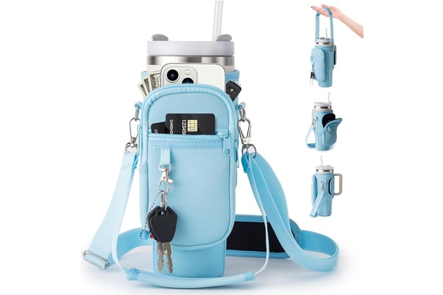 Water Bottle Carrier Bag for Stanley Cup 40/30oz