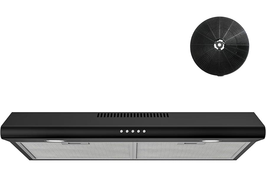 Under Cabinet Range Hood with Convertible Ducted/Ductless Design