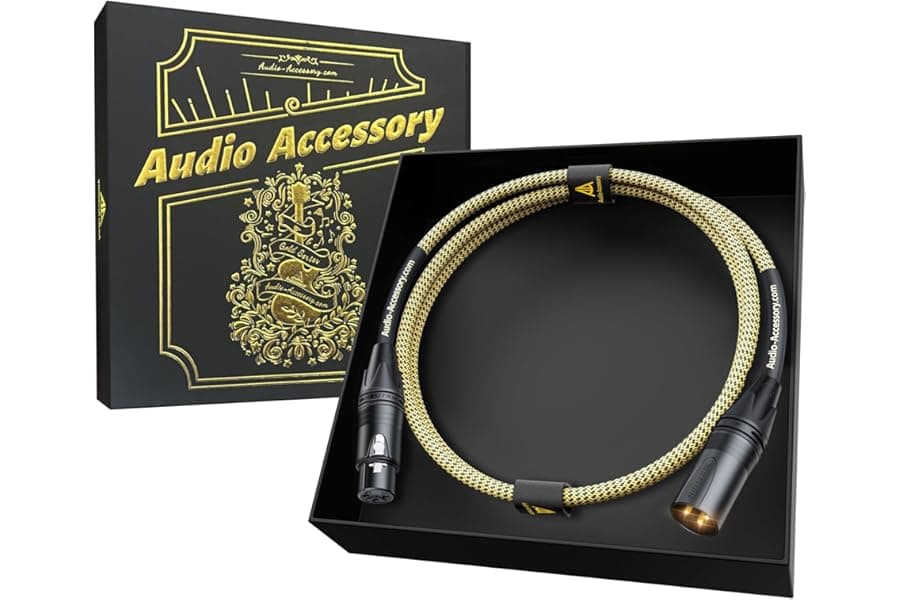 Professional Star Quad XLR Microphone Cable 1.5ft