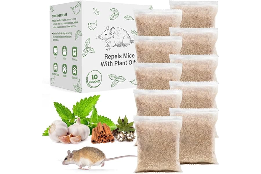 Natural Rodent & Pest Repellent Pouches