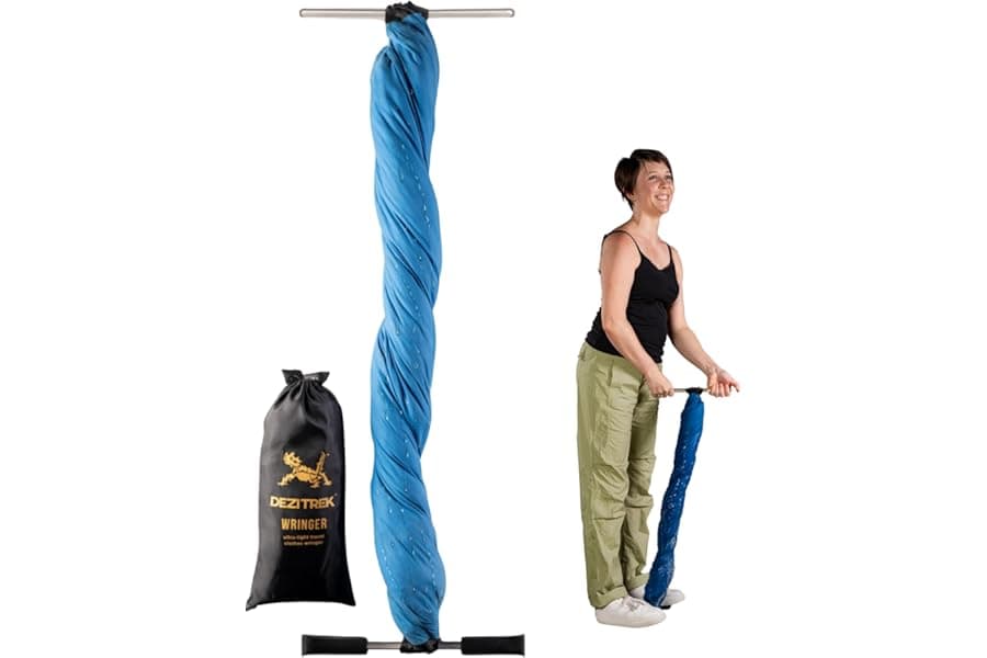 Ultra-Light Manual Clothes Wringer for Camping & Travel