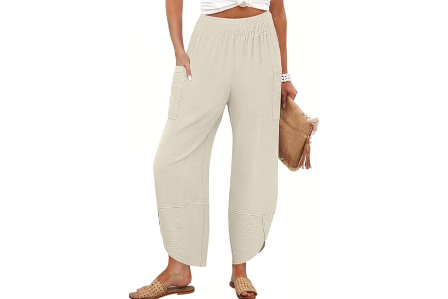 Best Womens Wide Leg Palazzo Capri Pants Summer 2026
