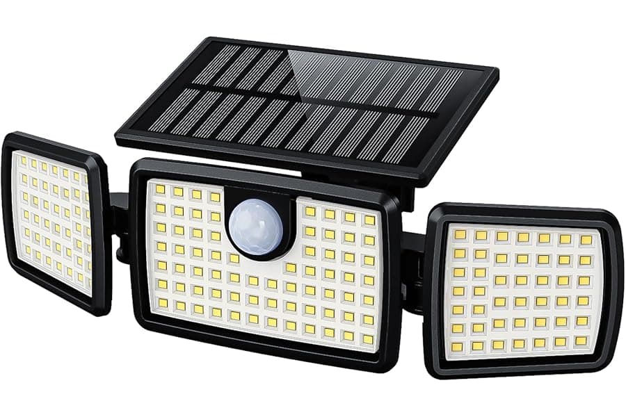 Best Solar Motion Sensor Lights Outdoor Waterproof