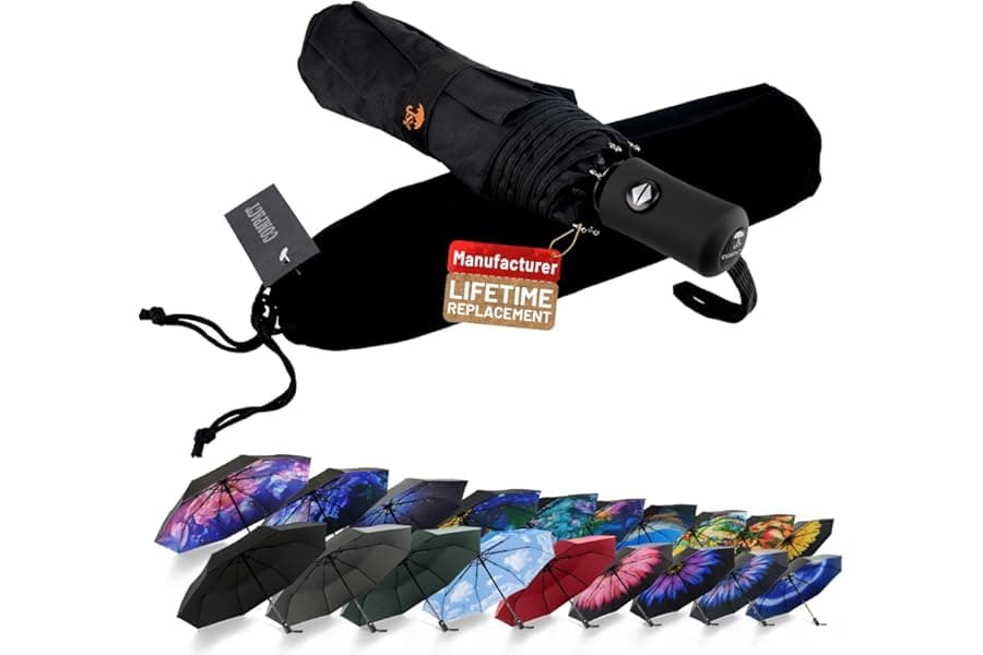 Best Travel Umbrella Windproof Automatic Umbrellas Small Compact Uv Sun Protection Factory Outlet Umbrella - Top Picks for 2026