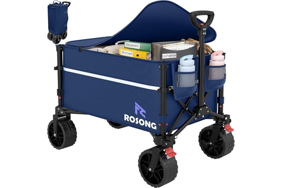 Best Collapsible Wagon Cart for Camping & Gardening