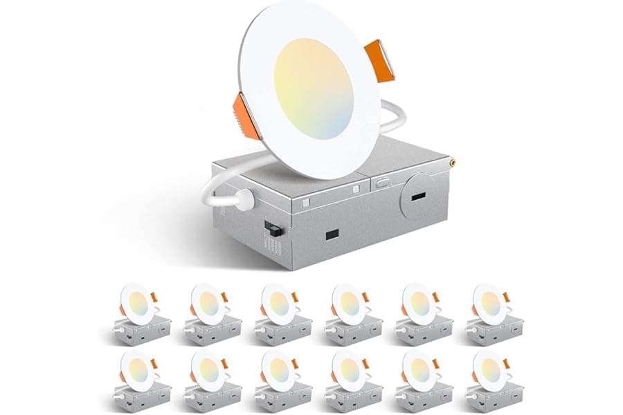 Best 5CCT LED Recessed Ceiling Lights 2026