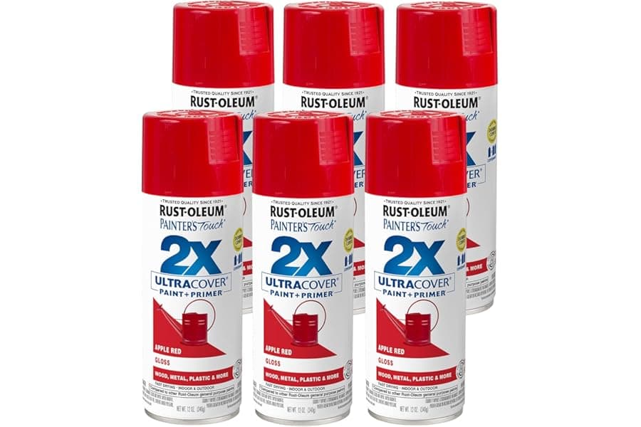 Best 6-Pack Gloss Red DIY Spray Paint 2026
