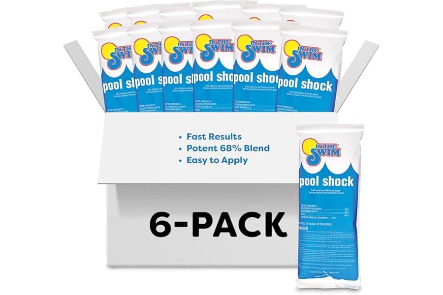 Pool Shock Sanitizer - Granular Chlorine for Clear Water