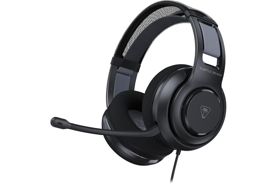 Wired Gaming Headset with Flip-to-Mute Mic