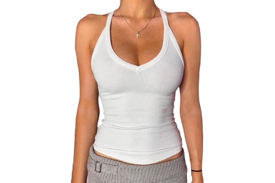 Padded Racer Back Tank Tops for Women: 2026