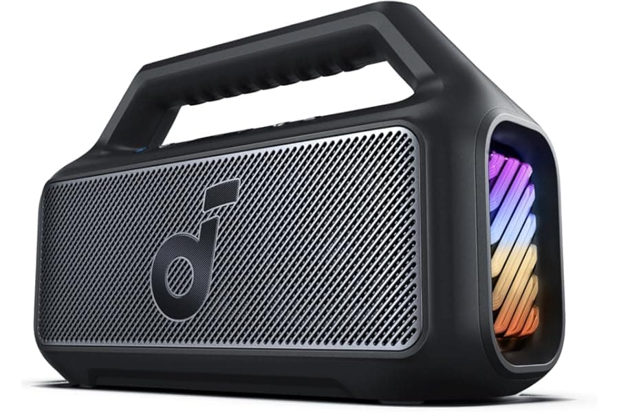 80W Outdoor Speaker with Subwoofer and 24H Battery