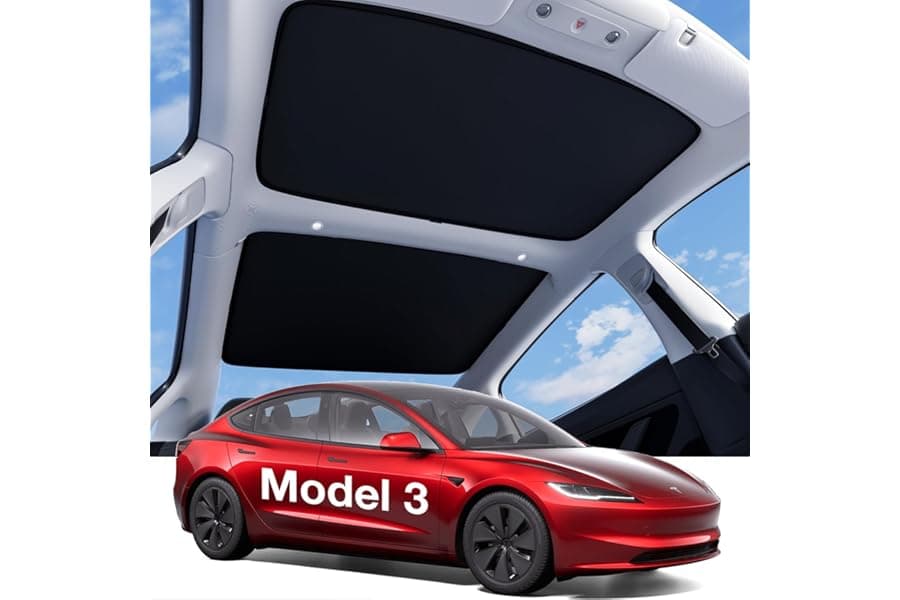 Heat Reflective Sunshade for Tesla Model 3