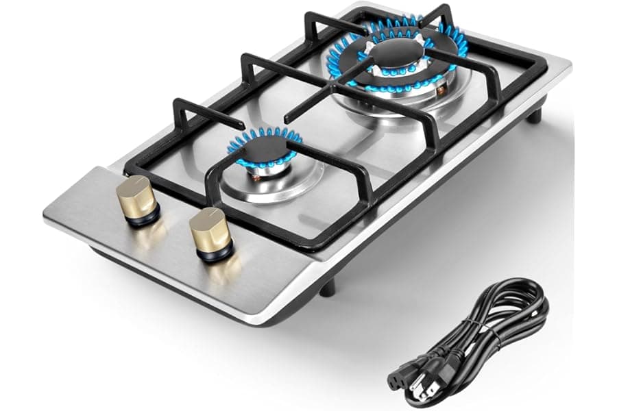 Best Dual Fuel Portable Gas Cooktop for Camping 2026