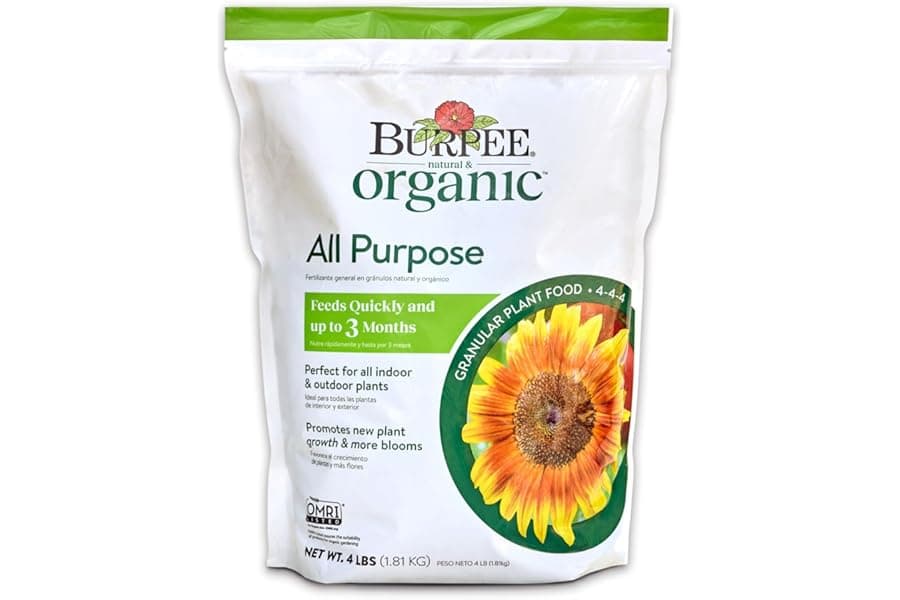 Organic Granular Plant Food 4-Lb for Vegetables & Flowers