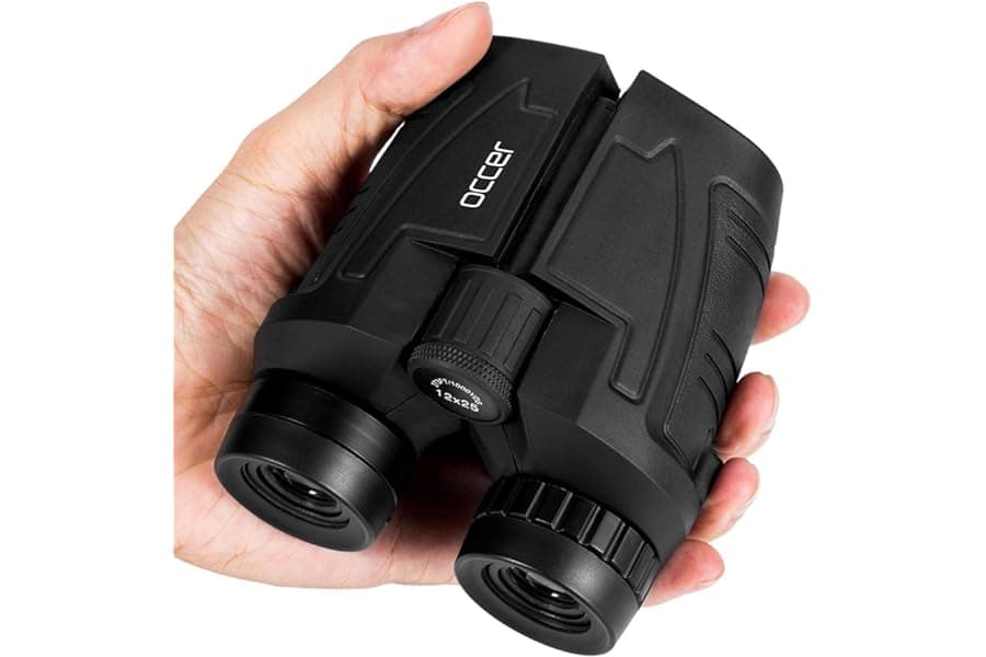12x25 Waterproof Compact Binoculars for Outdoor