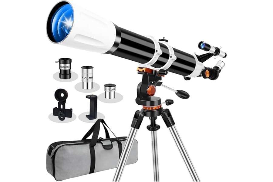 High-Power Telescope for Astronomy Beginners