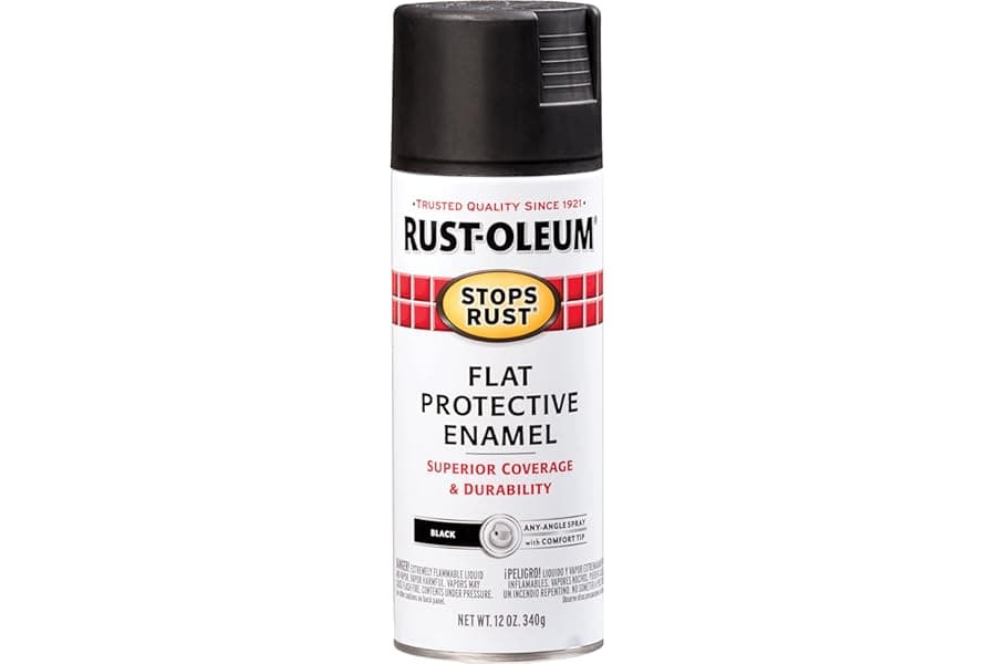 Best 12 oz Anti-Rust Flat Black Protective Paint 2026