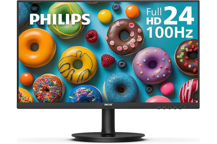 24-Inch Frameless Full HD Monitor with Eye Care & 100Hz