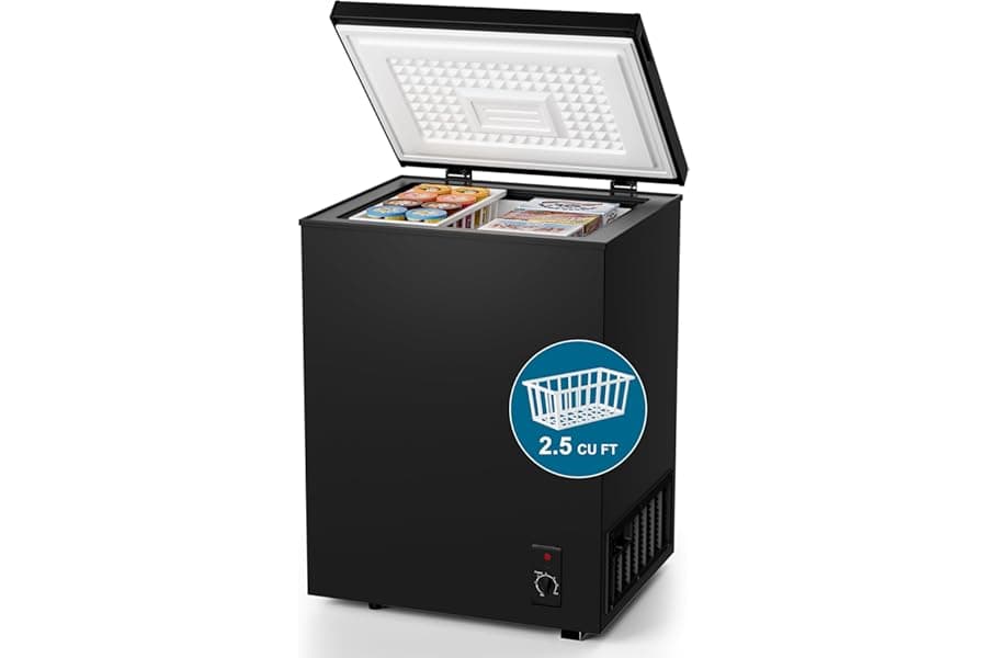 Compact Chest Freezer for Small Spaces - Energy Efficient