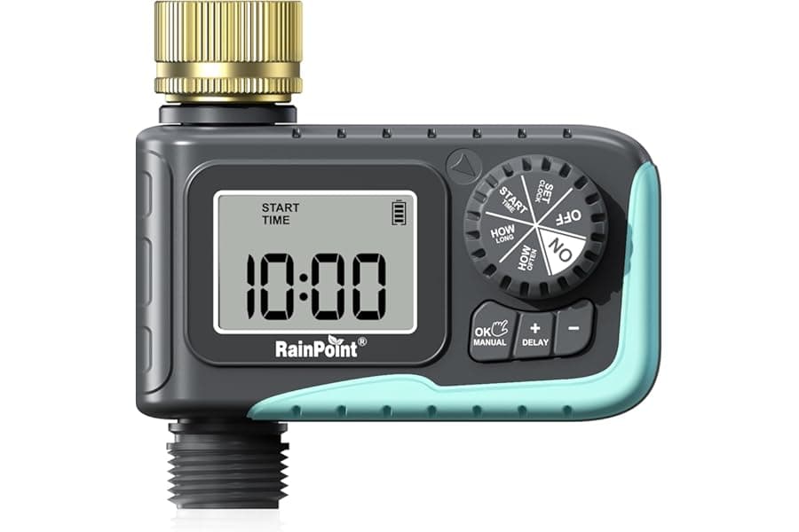 Digital Programmable Water Timer for Garden Hose