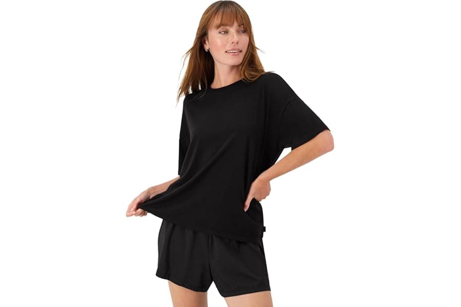 Soft T-Shirt & Shorts Pajama Set for Women