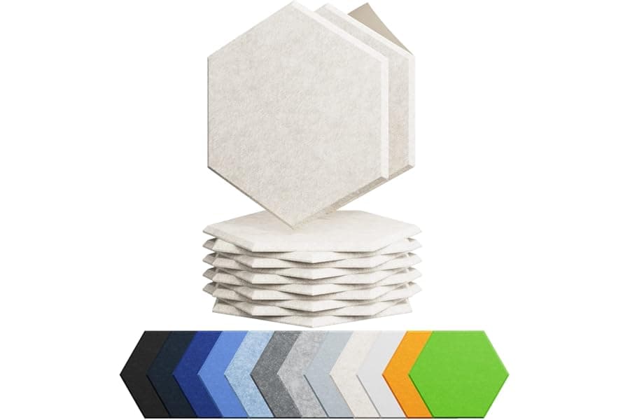 Hexagon Acoustic Foam Panels for Room Soundproofing