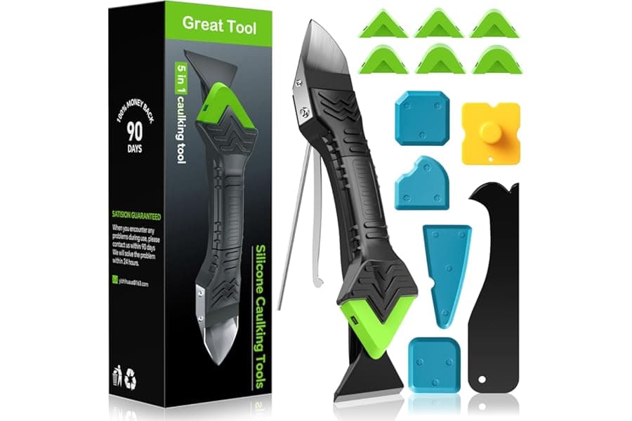 Best 5-in-1 Caulking Tool Kit for Clean Sealant Lines (2026)