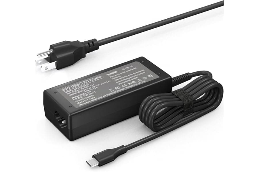 65W USB-C Laptop Charger for Chromebooks & Laptops