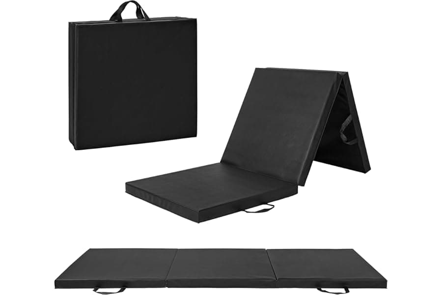 Best Barbell All Purpose Folding Anti Tear Exercise Training Aerobic Fitness Gym & Gymnastics Balance Mat | Multiple Colors - Top Picks for 2026