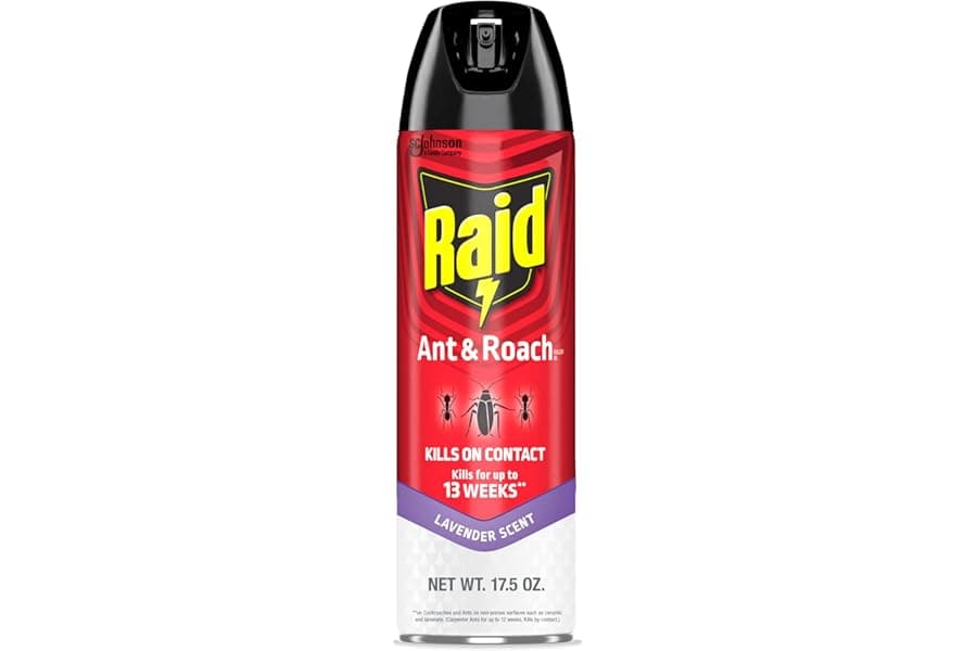 Best Raid Ant & Roach Killer Aerosol Spray Kills On Contact Keeps Killing For Up To 13 Weeks Lavender Scent 17.5 Ounce - Top Picks for 2026