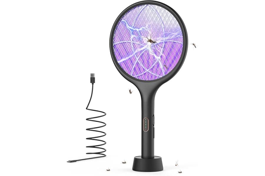Best Electric Fly Swatter 2026: 4000V Mosquito Killer
