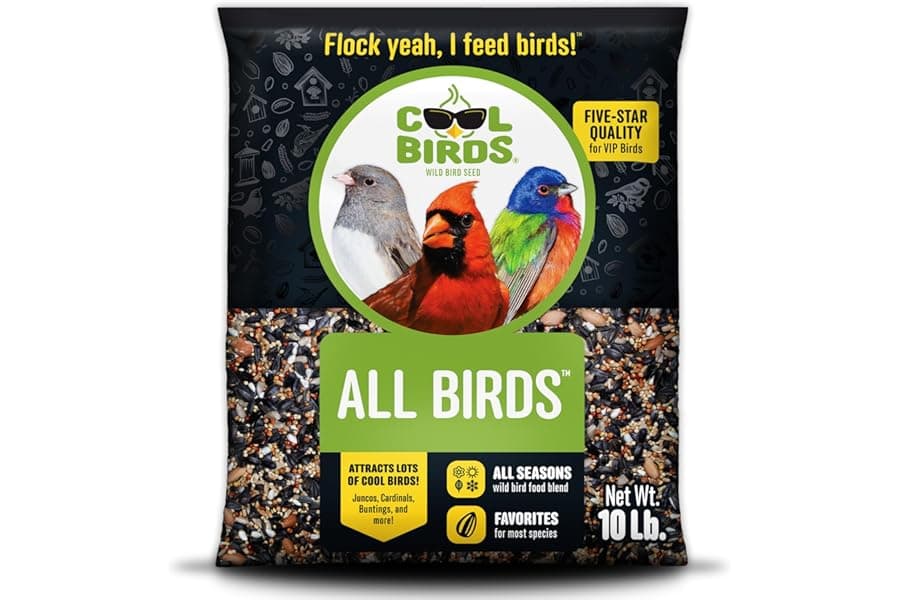 Wild Bird Seed Mix – 10 lb Classic Blend for Feeders