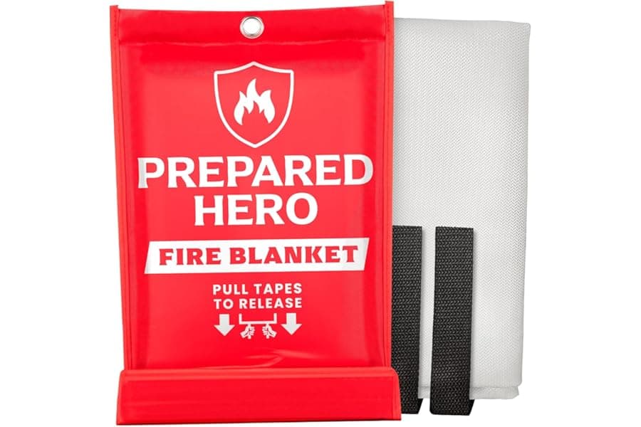 Emergency Fire Blanket 39 Inch - Home & Kitchen Fire Safety