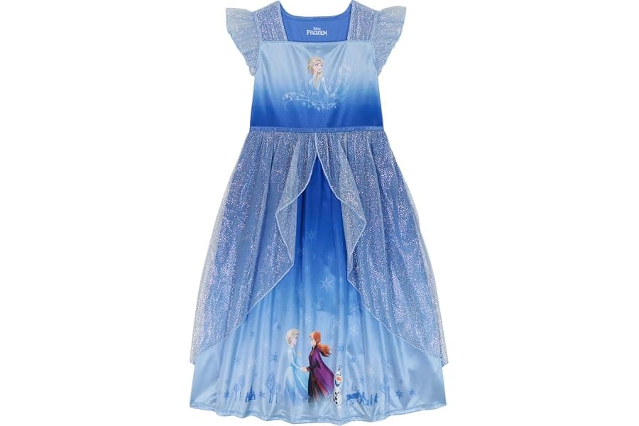 Frozen Fantasy Gown Nightgown for Girls